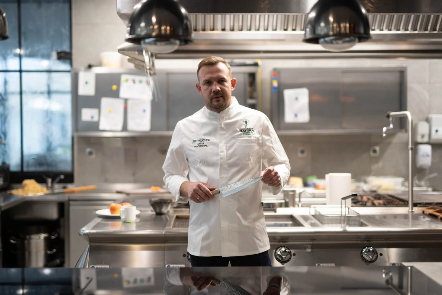 Couteau de Chef Sakai Kyuba KYU – Santoku 19 cm