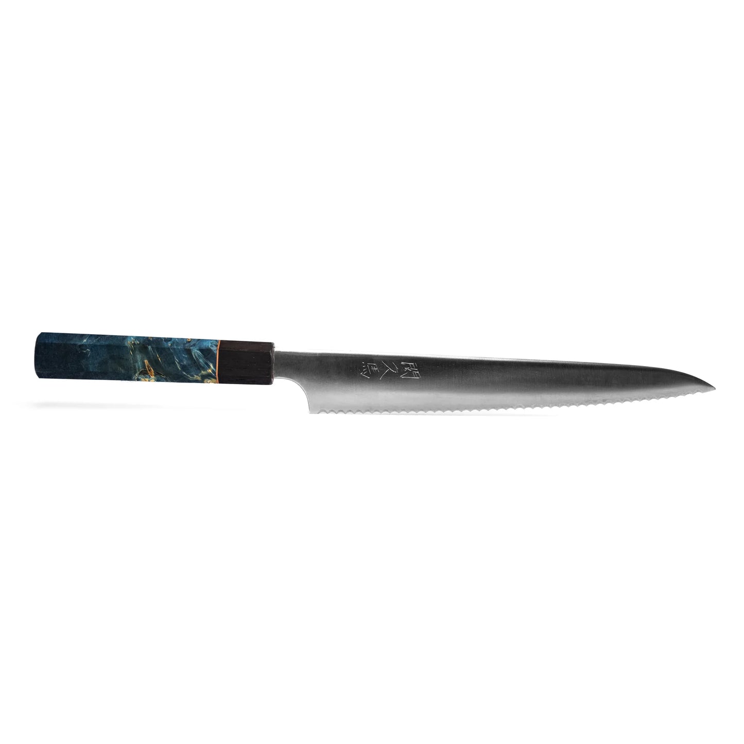 Ren Takumi Bread Knife 23.5cm – Mediterranean Blue