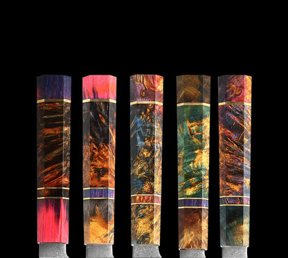 Mahou Damascus Butcher Knife