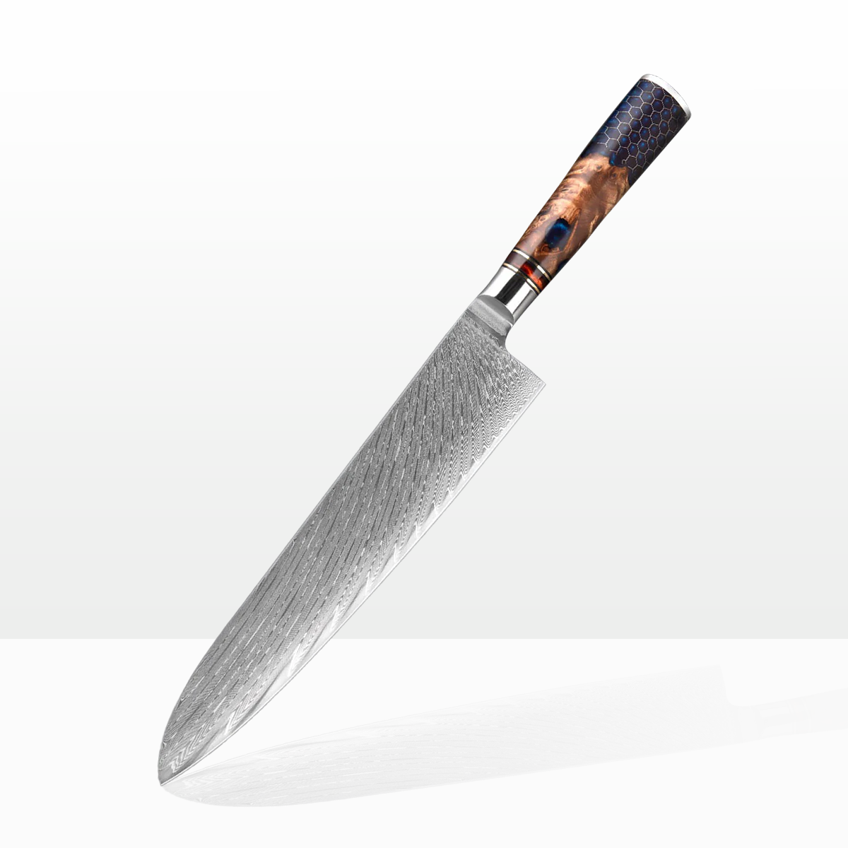 Kiba Damascus Chef's Knife