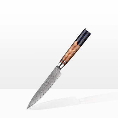 Kiba Damascus Paring Knife