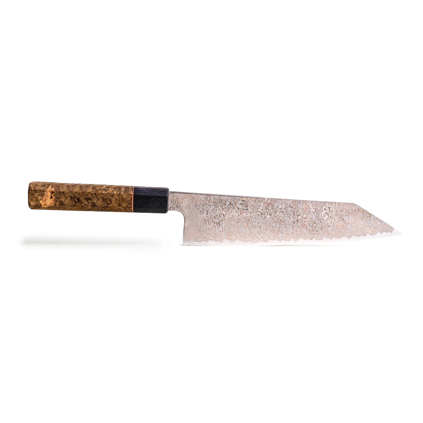 Couteau de chef Bunka 20 cm  – Seki Kyuba NIJI Bleu méditerranéen