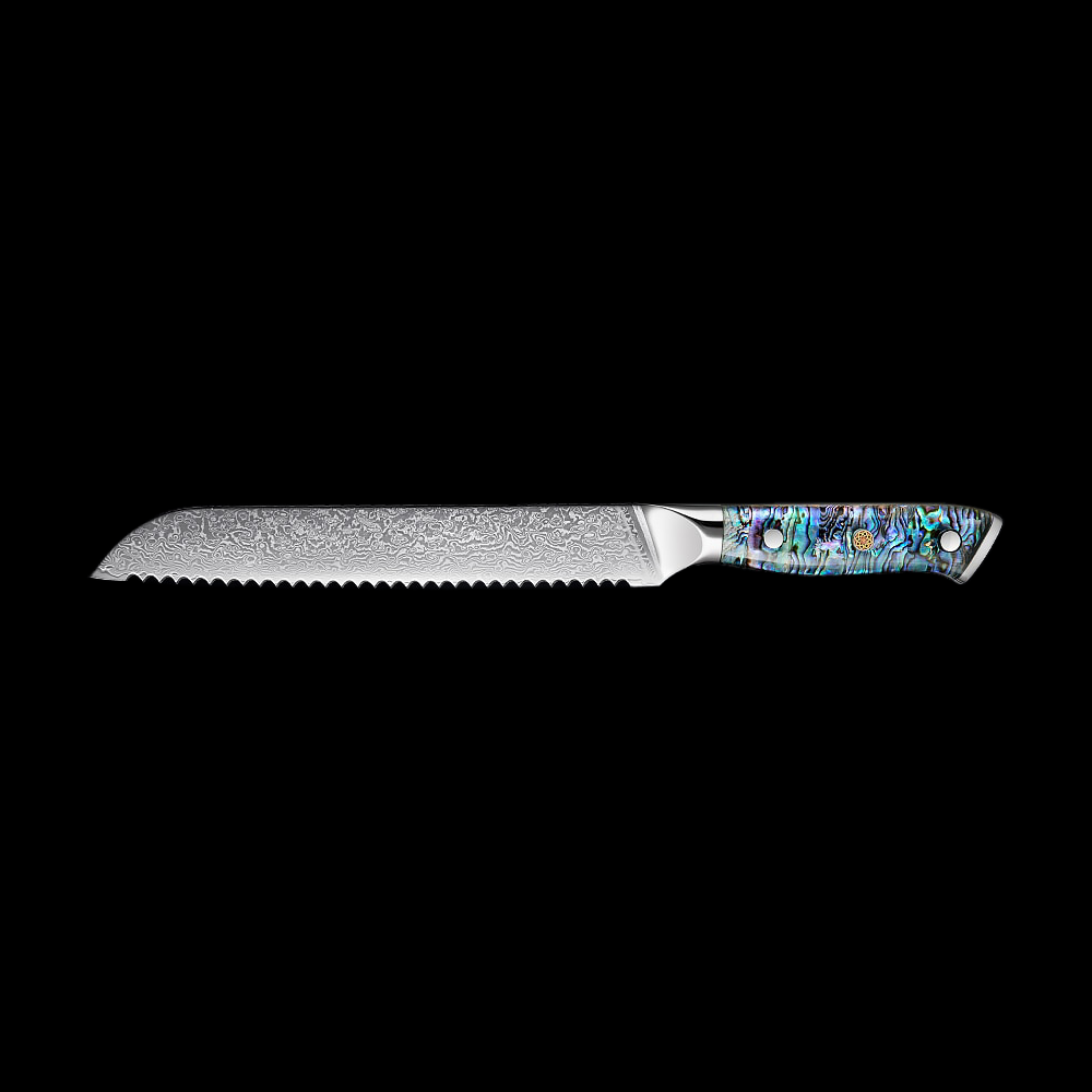 Aonami Damascus Pankiri - Bread Knife