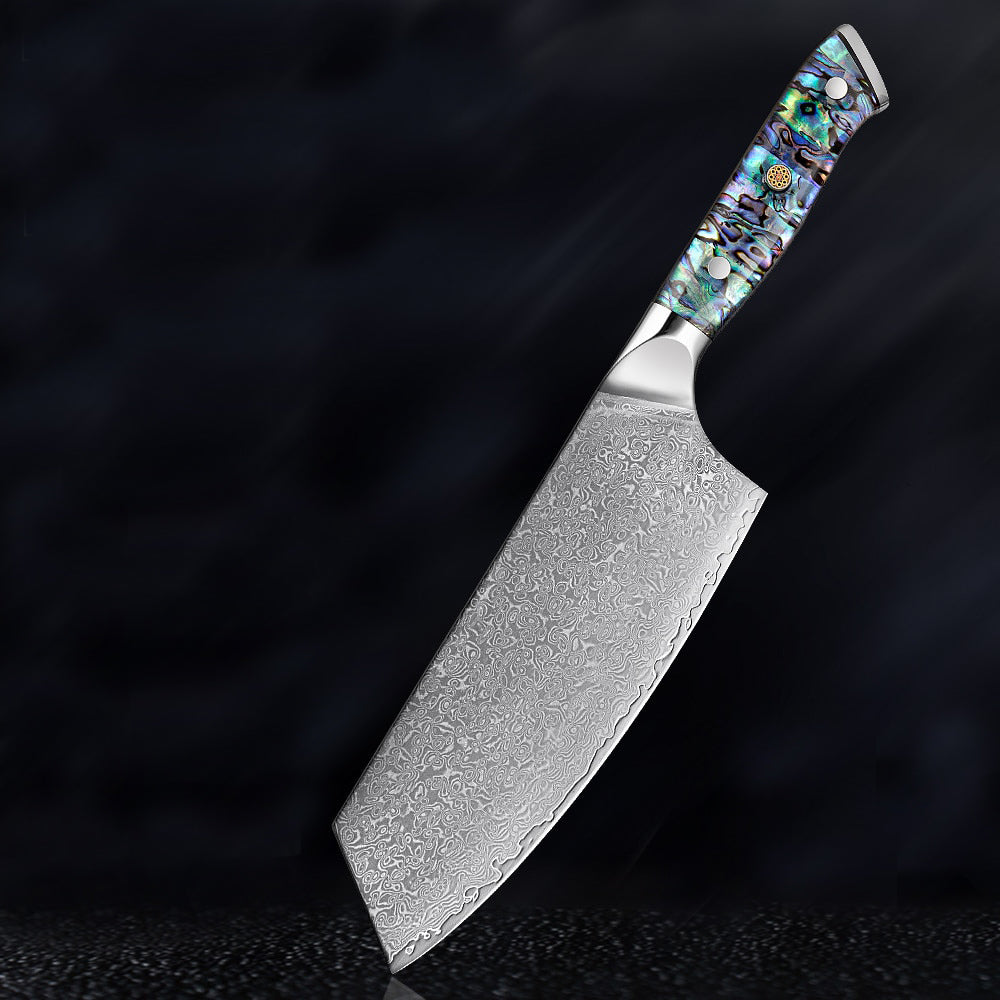 Aonami Damascus Chukabocho - Cleaver