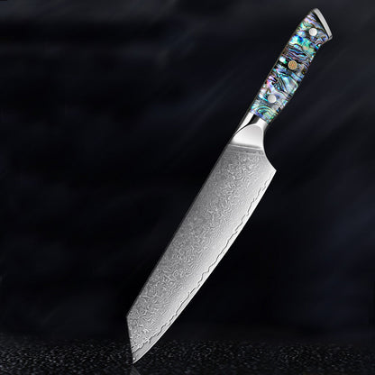 Aonami Damascus Kiritsuke Knife