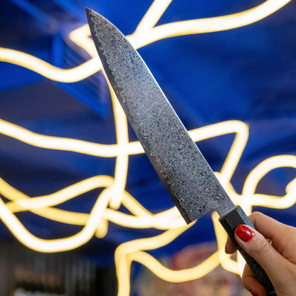 Takumi Raijin SHIN Chef’s Gyuto 21cm – Mediterranean Blue