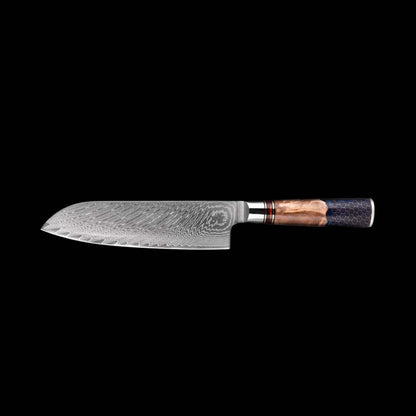 Kiba Damascus Santoku