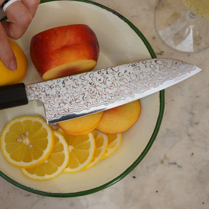 Couteau de Chef Santoku 18 cm – Seki Kyuba NIJI