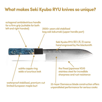 KAZE Seki Kyuba  Petty Pairing Knife 15cm